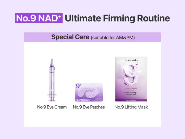 Numbuzin No.9 NAD Peptides Dewy Sun Essence