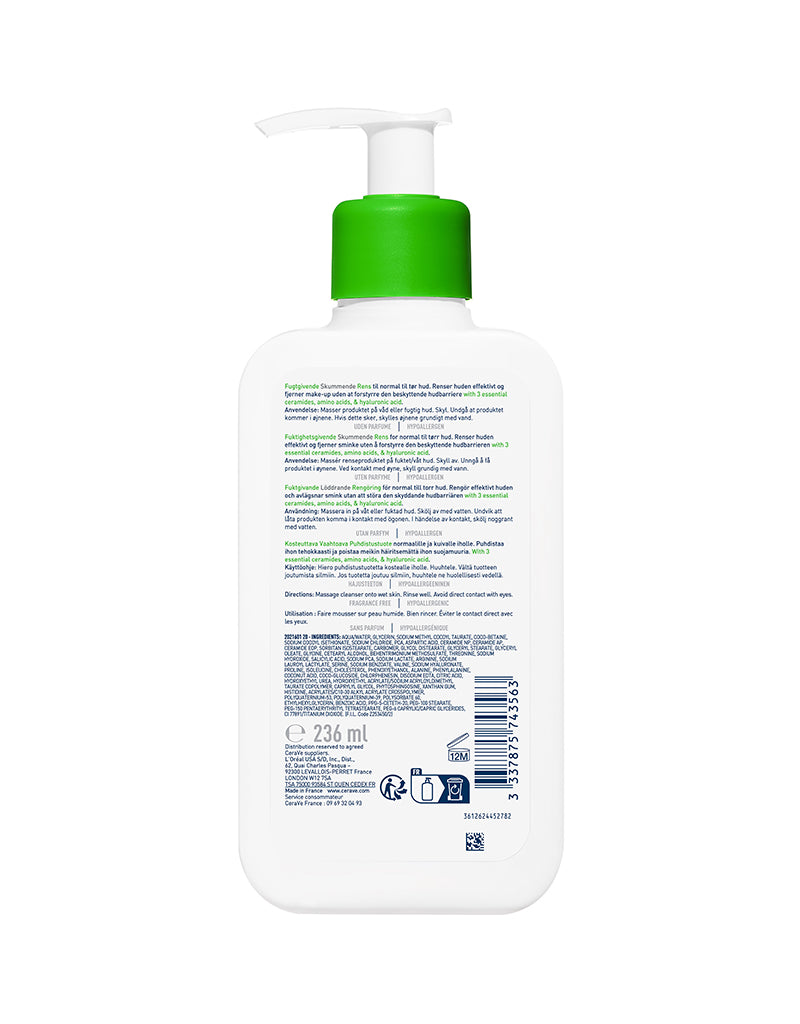 CeraVe Cream to Foam Cleanser 236ml