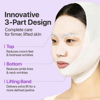 Numbuzin No.9 NAD+ Bio Lifting-sil Full Face Mask Set 4 sheets