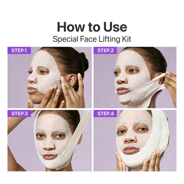 Numbuzin No.9 NAD+ Bio Lifting-sil Full Face Mask Set 4 sheets