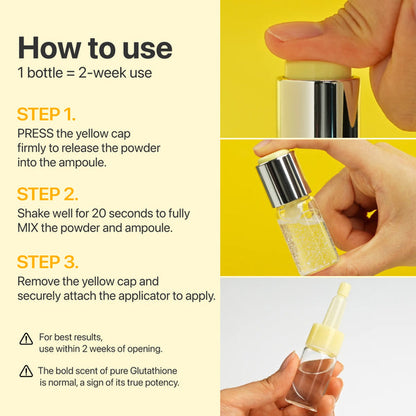 Numbuzin No.5 Glutathione TXA Advanced Dark Spot Ampoule Concentrate