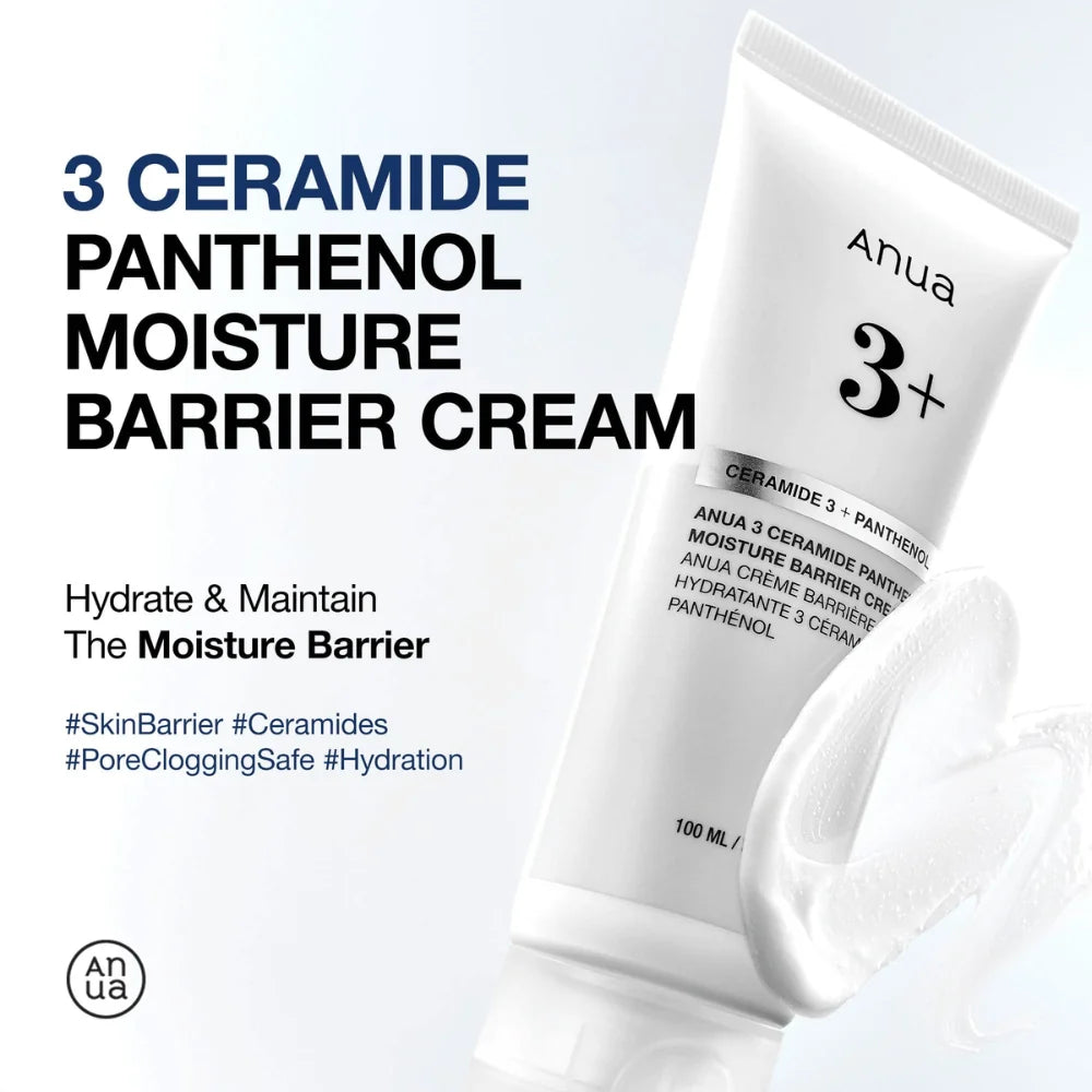 3 Ceramide Panthenol Moisture Barrier Cream 100ml