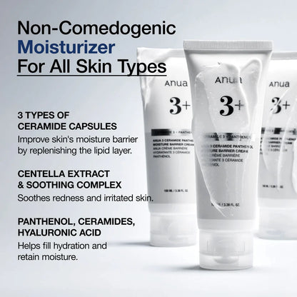 3 Ceramide Panthenol Moisture Barrier Cream 100ml