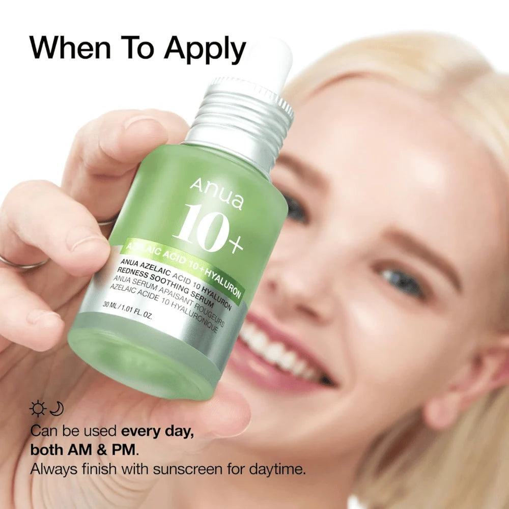 Azelaic Acid 10 Hyaluron Redness Soothing Serum 30ml