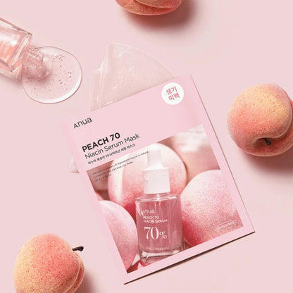 Peach 70% Niacin Serum Mask 25ml