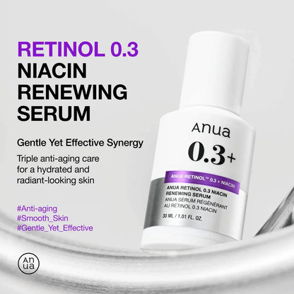Retinol 0.3% + Niacin Renewing Serum 30ml