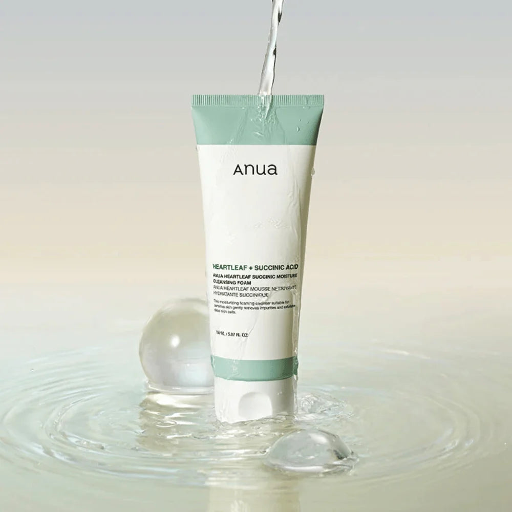 Heartleaf Succinic Moisture Cleansing Foam 150ml