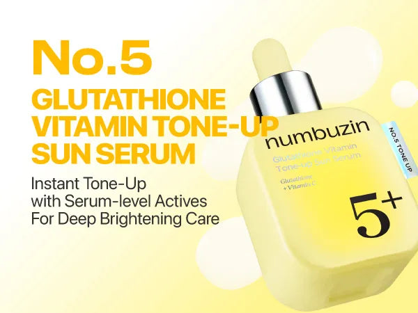 Numbuzin No.5 Glutathione Vitamin Tone-up Sun Serum
