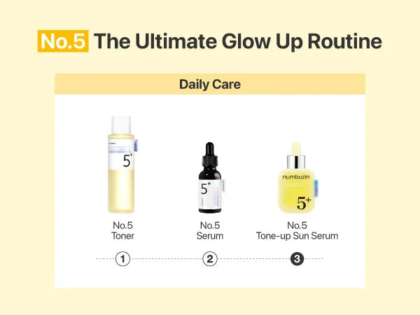 Numbuzin No.5 Glutathione Vitamin Tone-up Sun Serum