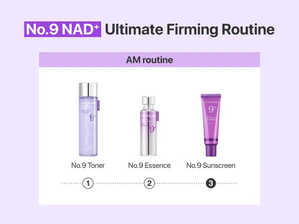 Numbuzin No.9 NAD Peptides Dewy Sun Essence